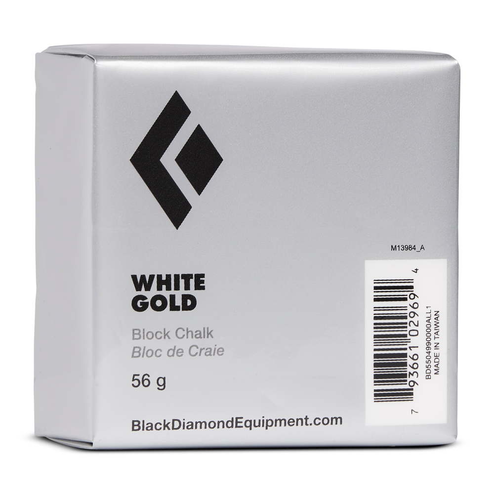 Black Diamond White Gold Block 56g