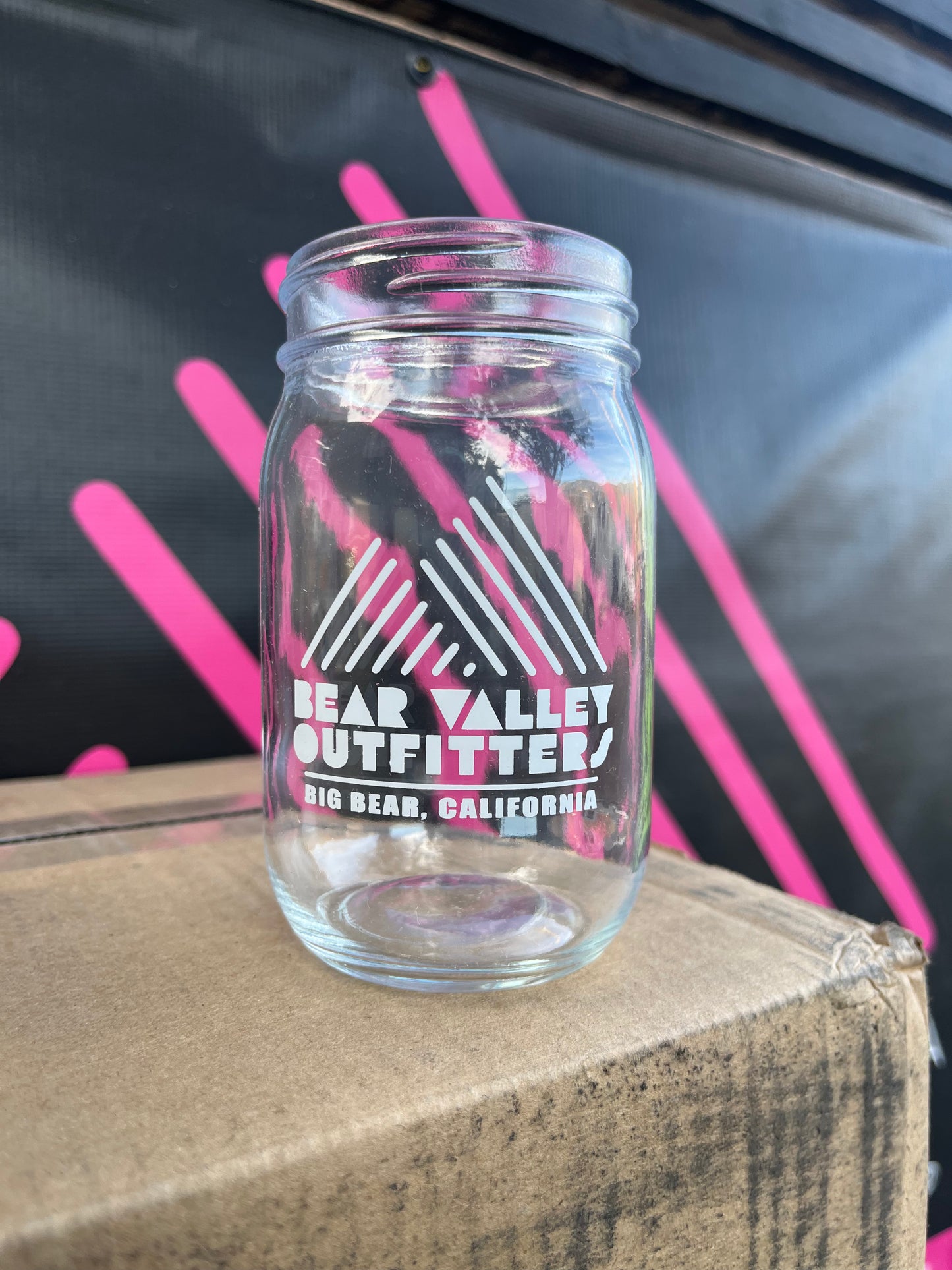 Bear Valley Outfitters Mason Jar 16oz (1 pint)