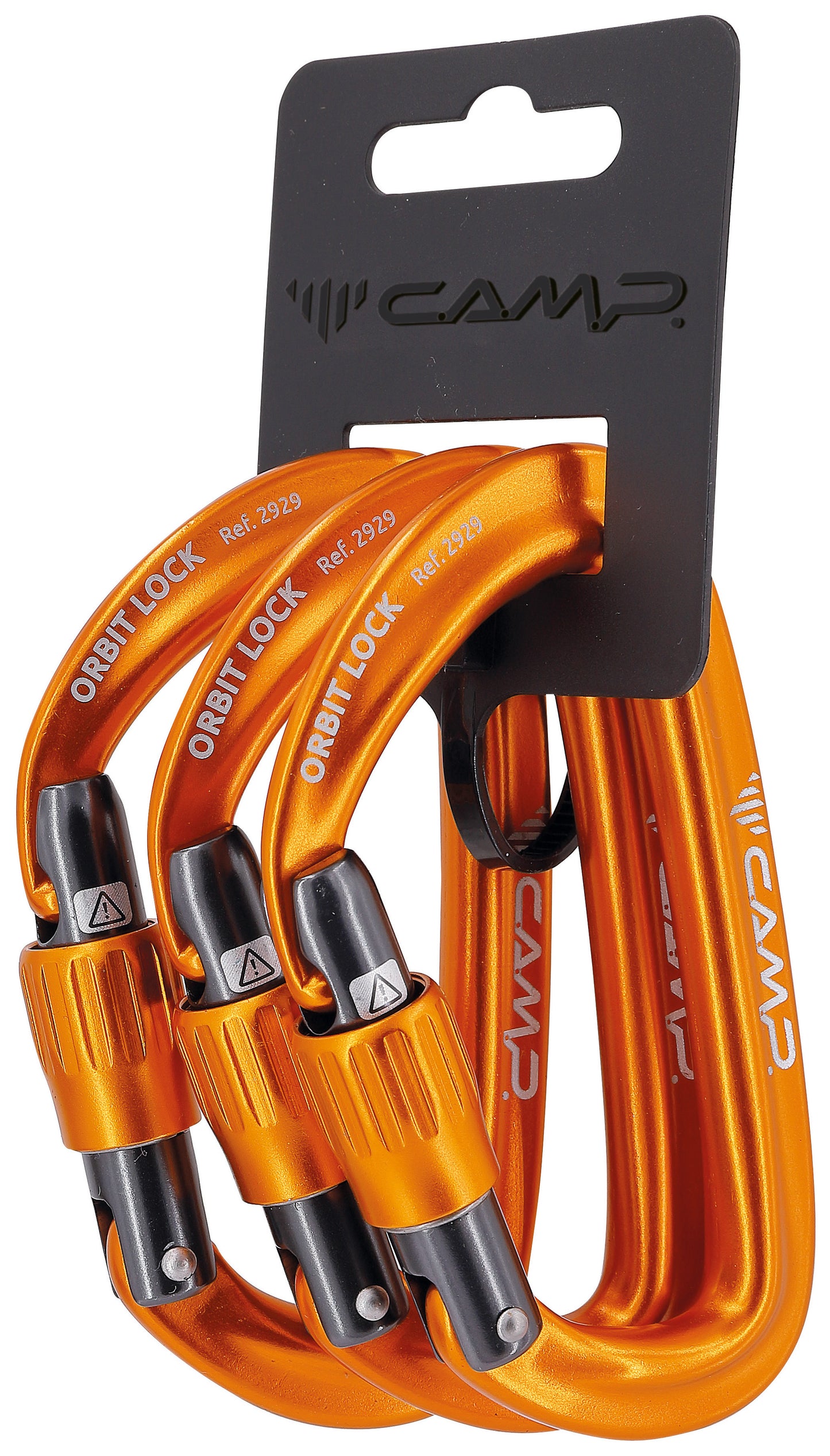 Camp Orbit Lock 3-Pack Locking Carabiners