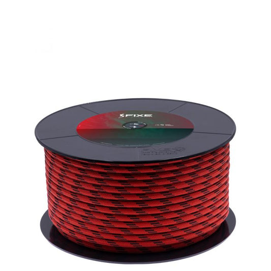 Spool of red and black 6mm cord