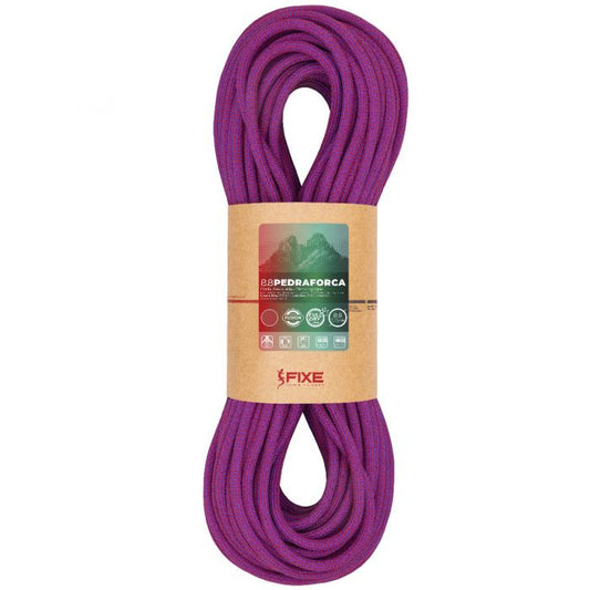 Fixe 8.8 Perdaforca 60M Climbing Rope Violet