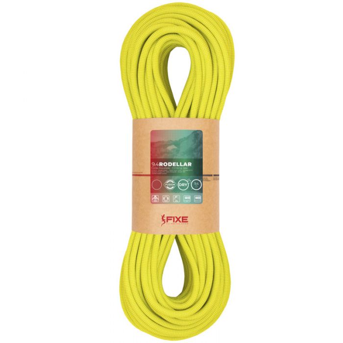 Fixe 9.4 Rodellar, Dry, Endurance, Fusion Climbing Rope